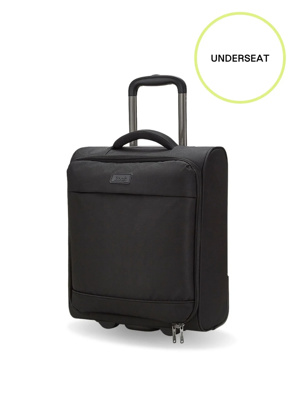 Rock Paris Suitcase Black - Medium Image 3