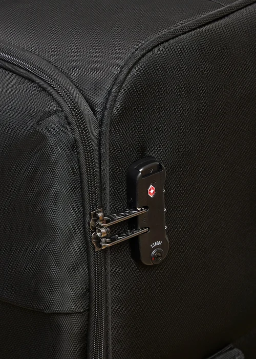 Rock Paris Suitcase Black - Medium Image 6