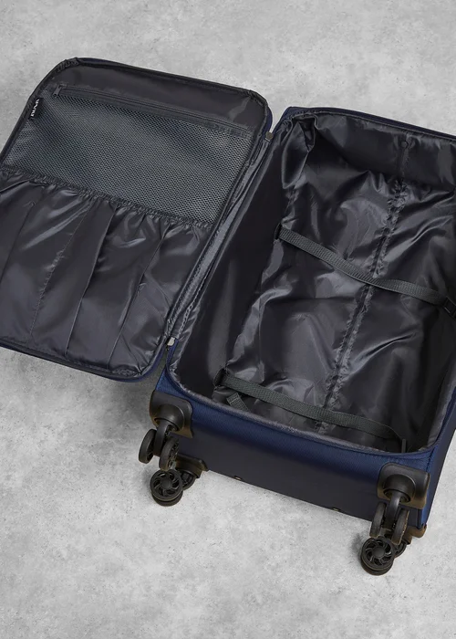 Rock Paris Suitcase Navy - Cabin Image 5