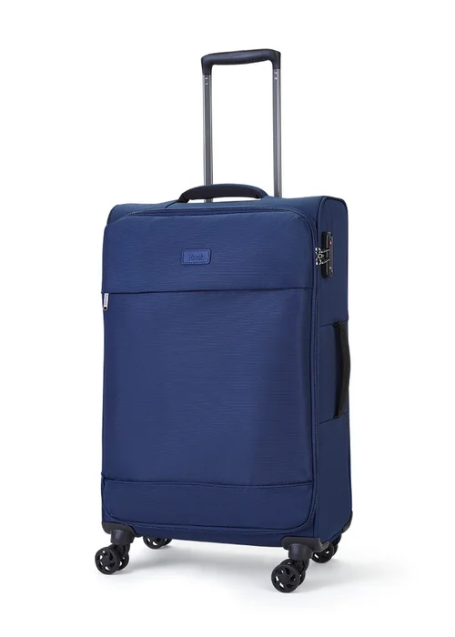 Rock Paris Suitcase Navy - Cabin Image 2