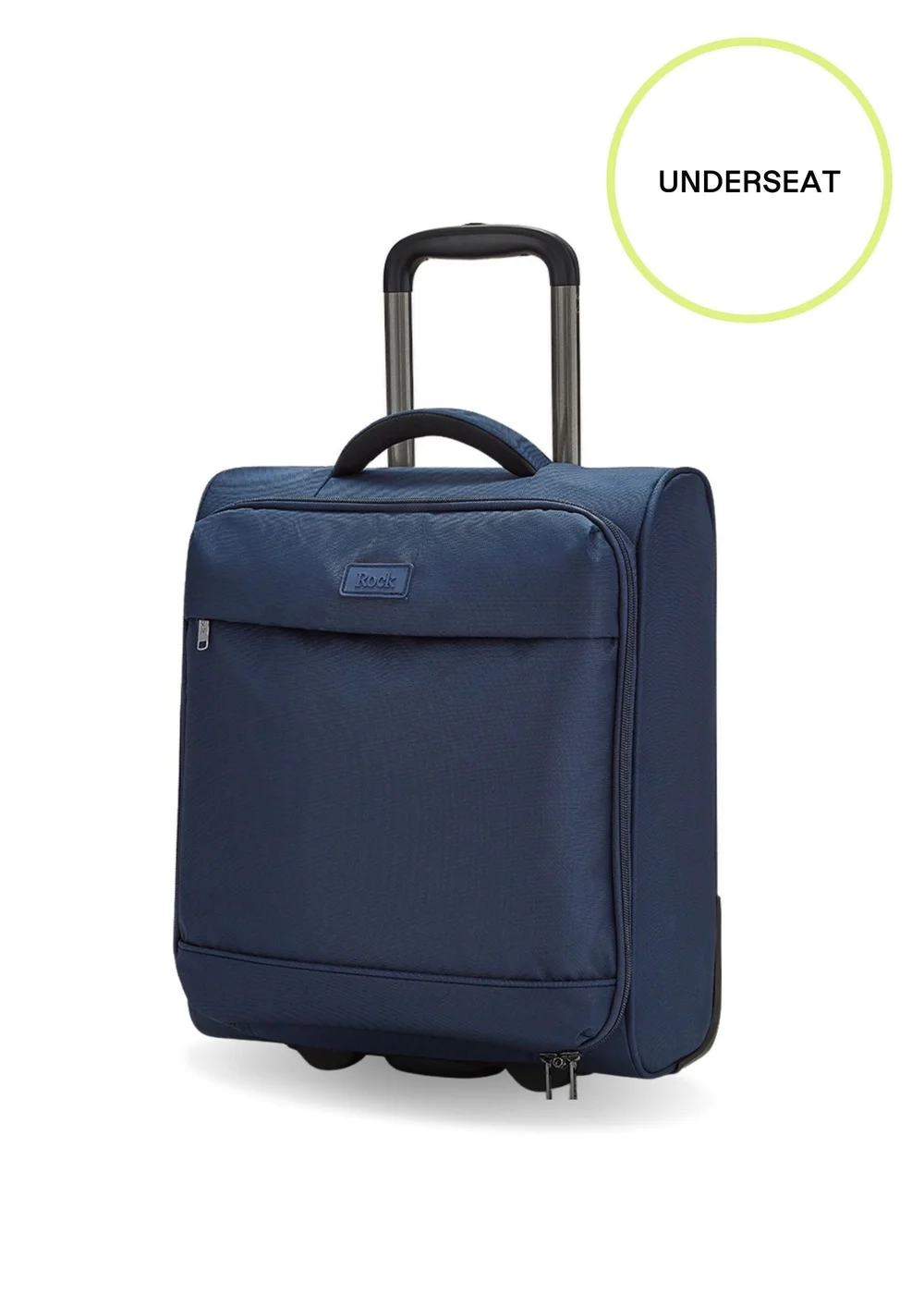 Rock Paris Suitcase Navy - Cabin Image 3
