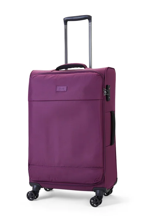 Rock Paris Suitcase Purple - UNDERSEAT Image 2