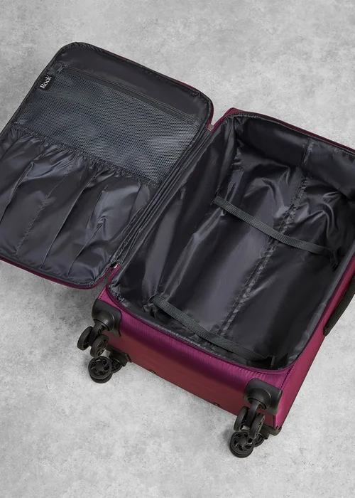 Rock Paris Suitcase Purple - UNDERSEAT Image 5