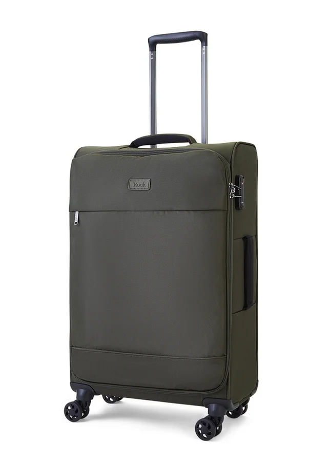 Rock Paris Suitcase Olive Green