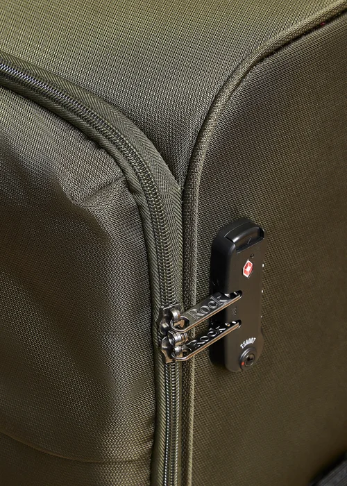 Rock Paris Suitcase Olive Green - Cabin Image 6