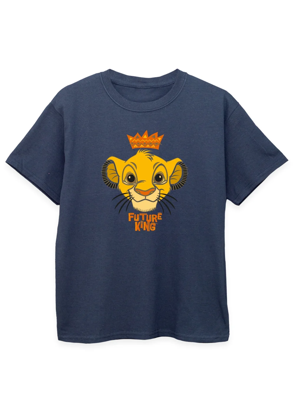 Disney Kids Navy Lion King Future King Printed T-Shirt (3-13 yrs) - 3-4 Yrs Image 1
