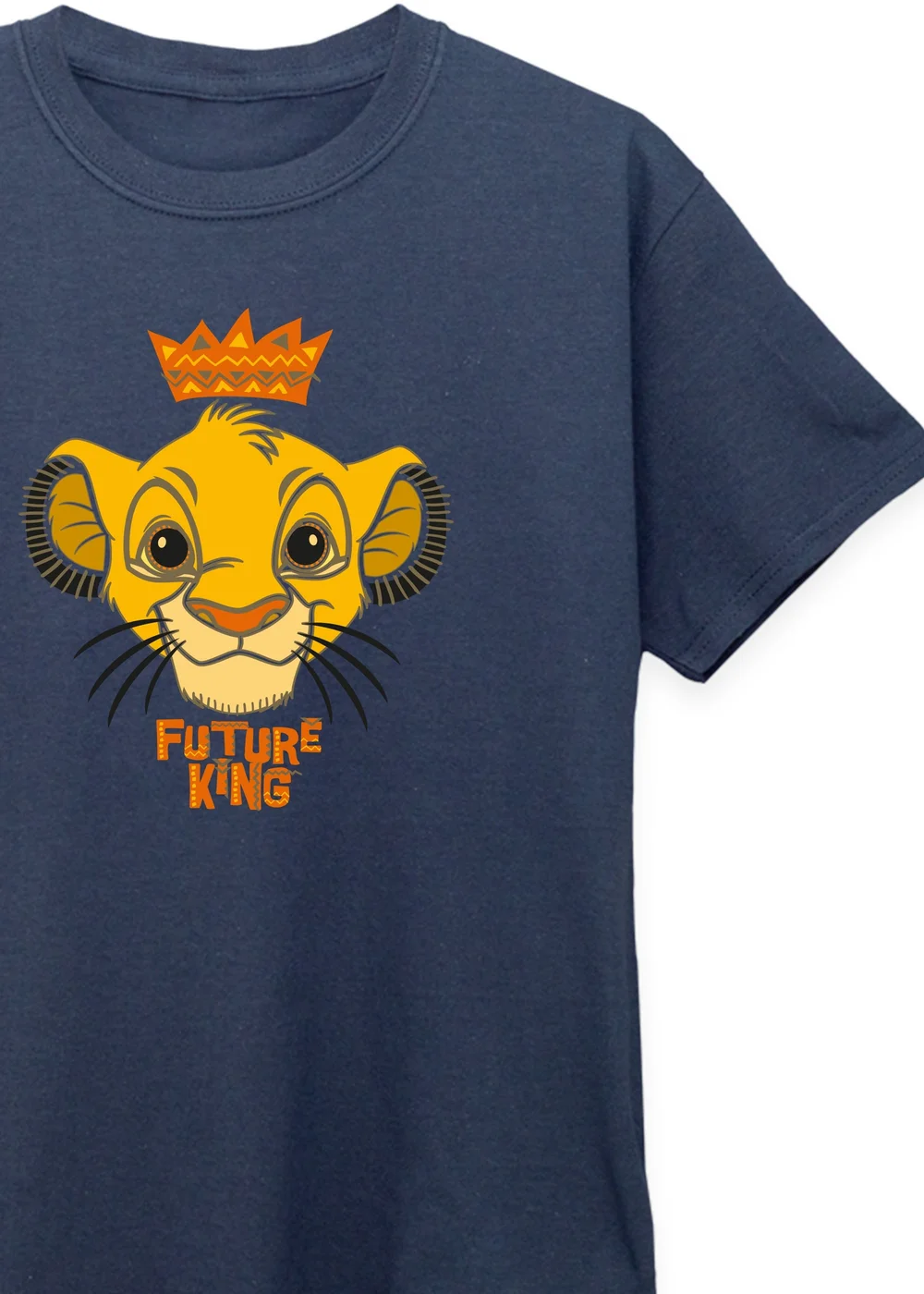 Disney Kids Navy Lion King Future King Printed T-Shirt (3-13 yrs) - 3-4 Yrs Image 2