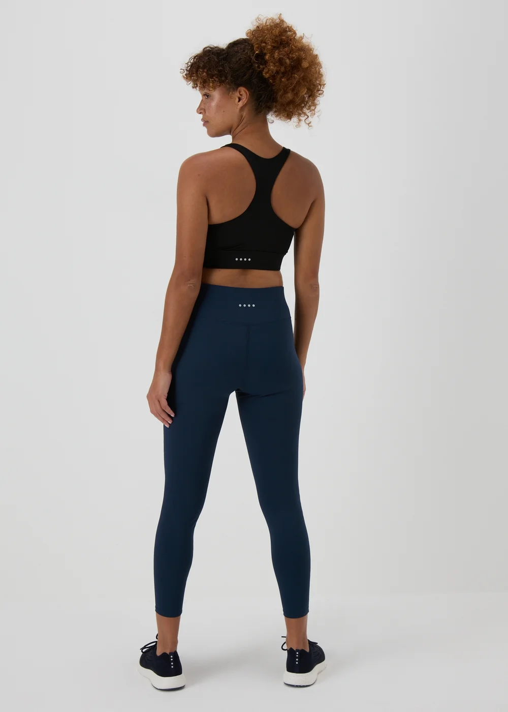 Souluxe Navy Sports Leggings - Size 8 Image 2