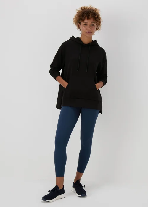 Souluxe Navy Sports Leggings - Size 8 Image 4