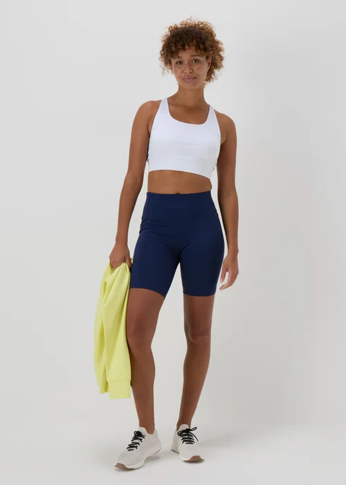 Souluxe Navy Cycling Shorts - 8 Image 4