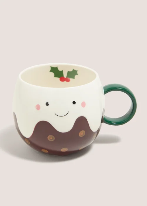 Joyful Christmas Pudding Mug Image 1