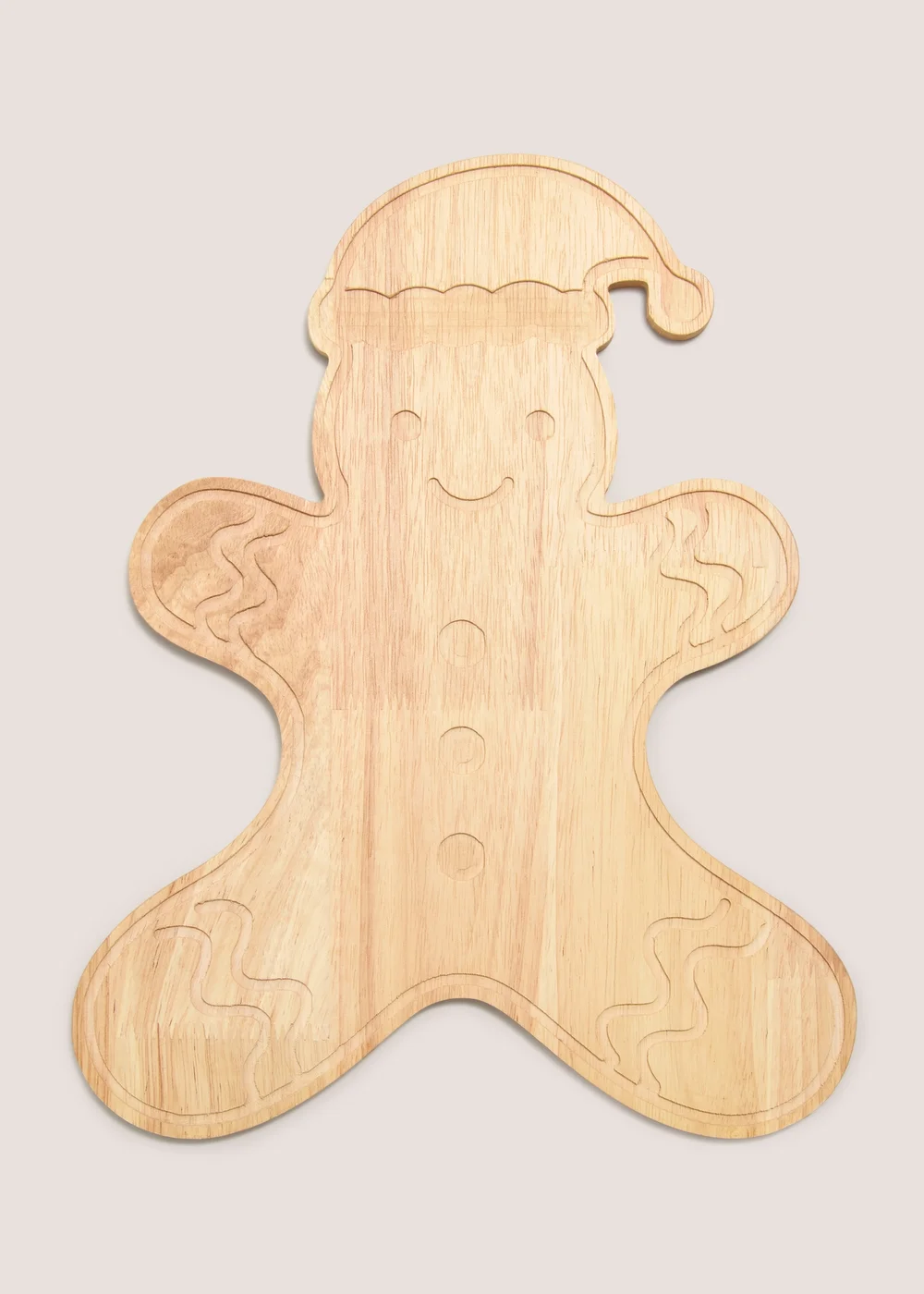 Joyful Gingerbread Shaped Board Image 1