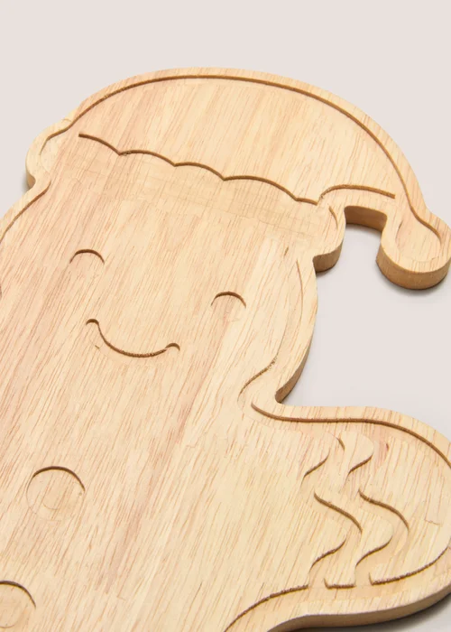 Joyful Gingerbread Shaped Board Image 2