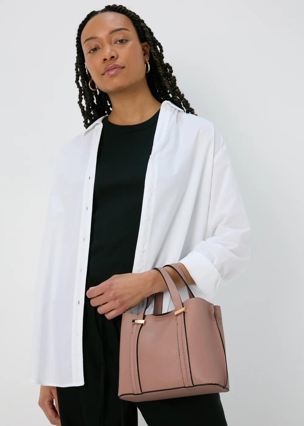 Blush Mini Tote Bag - One Size Image 2