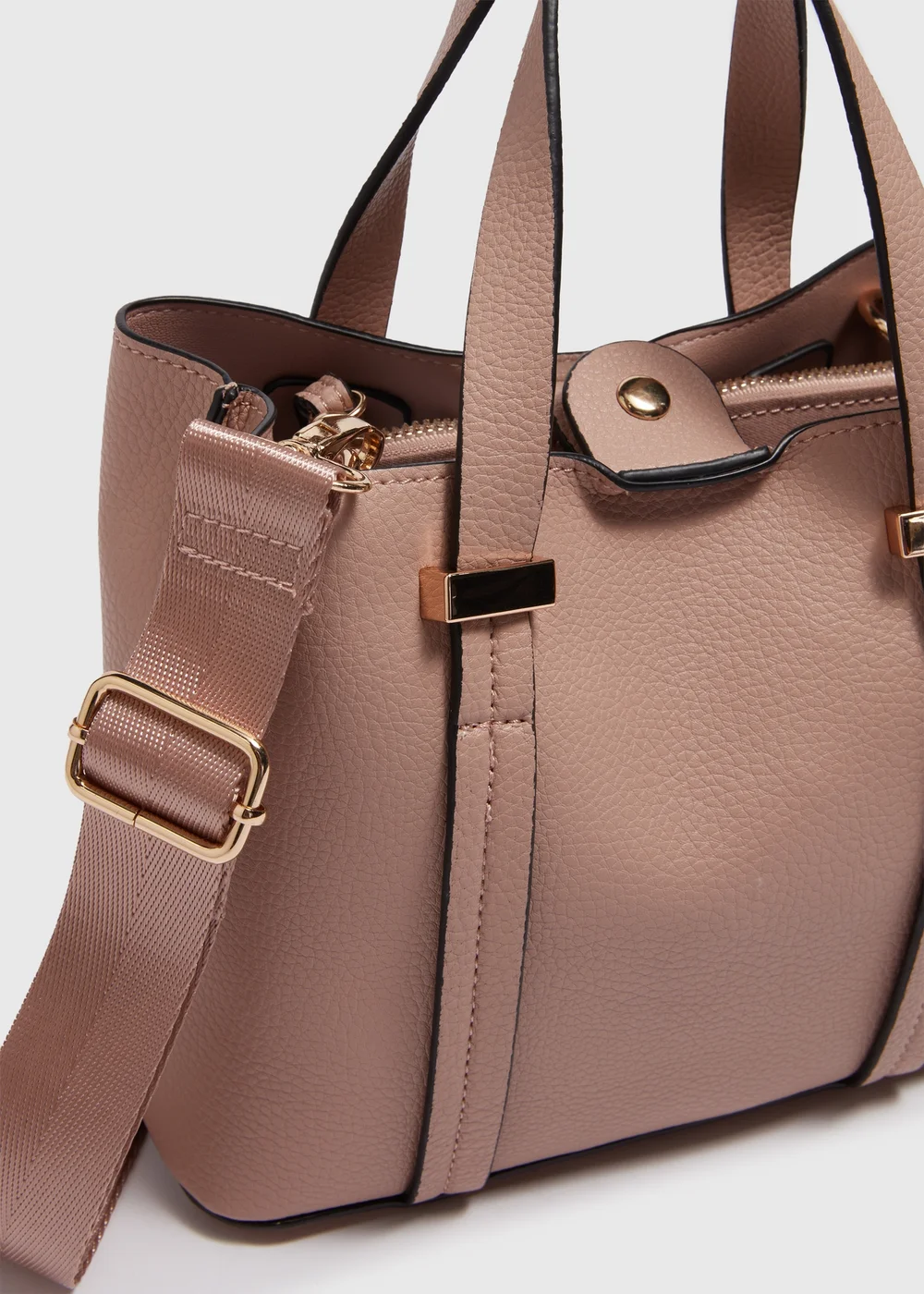 Blush Mini Tote Bag - One Size Image 4