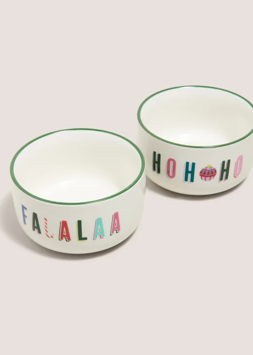 Christmas Slogan Ramekins Image 2