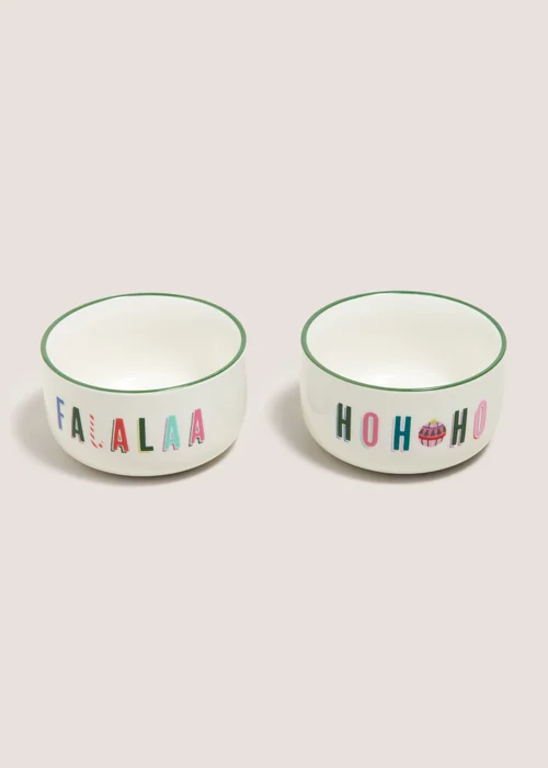 Christmas Slogan Ramekins Image 1