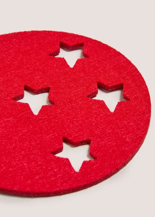 2 Pack Felt Coasters Image 2