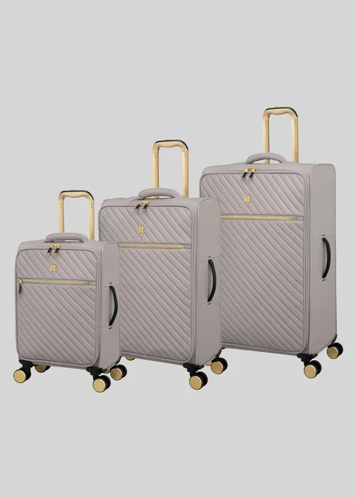 IT Luggage Desirable Sand Suitcase - Cabin Image 1