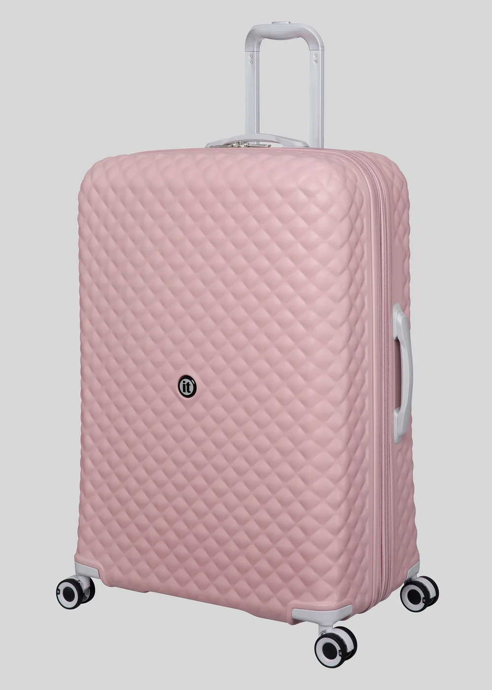 IT Luggage Mauve Quilted Suitcase - Cabin Image 3