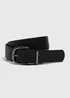 Black Gunmetal Jeans Belt - Small Image 1