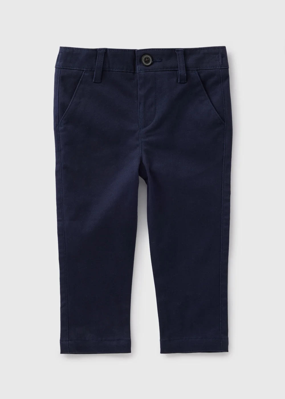 Boys Navy Chinos (1-7yrs) - 1 half year to 2 Image 1
