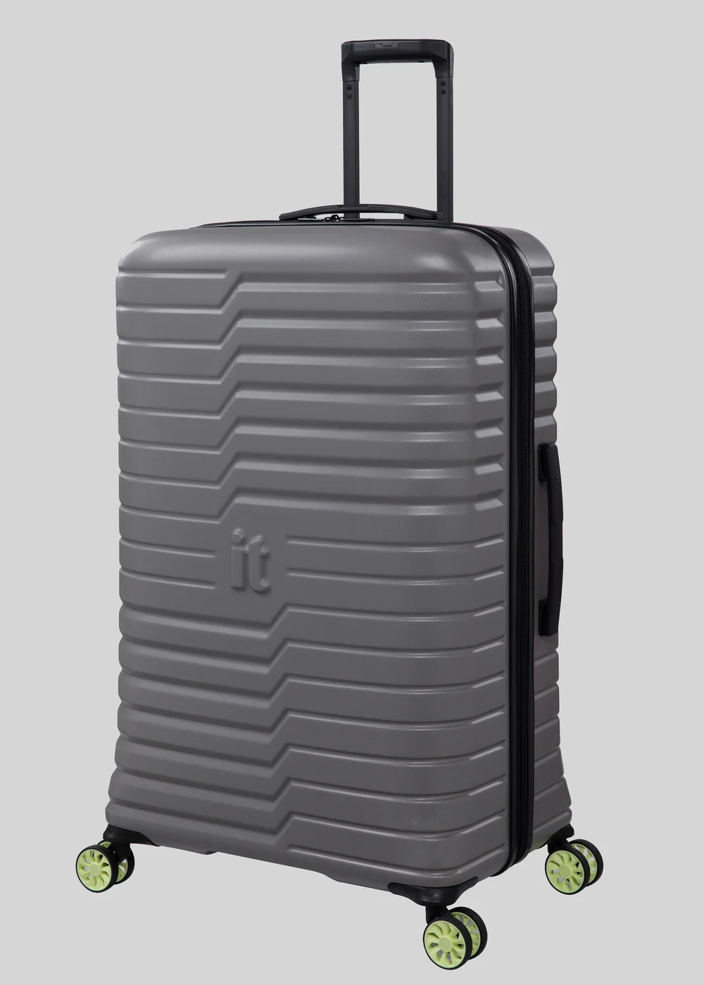 IT Luggage Grey Hard-shell Suitcase - Cabin Image 3