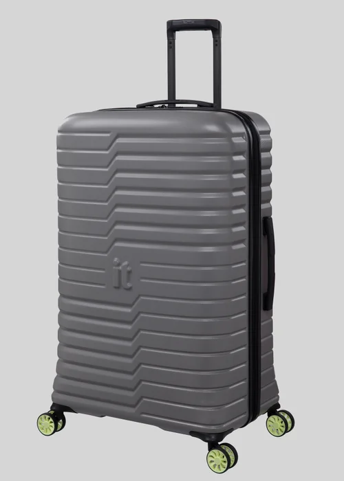 IT Luggage Grey Hard-shell Suitcase - Cabin Image 3
