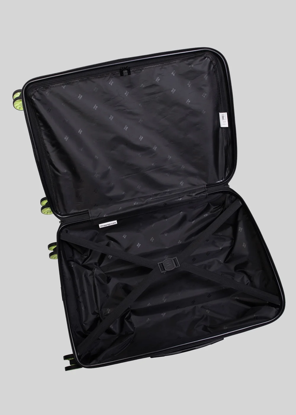 IT Luggage Grey Hard-shell Suitcase - Cabin Image 2