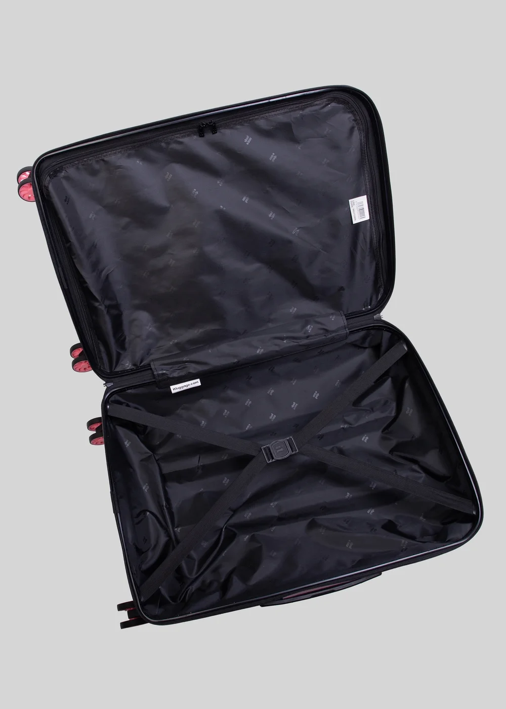 IT Luggage Pink Hard-shell Suitcase - Cabin Image 2