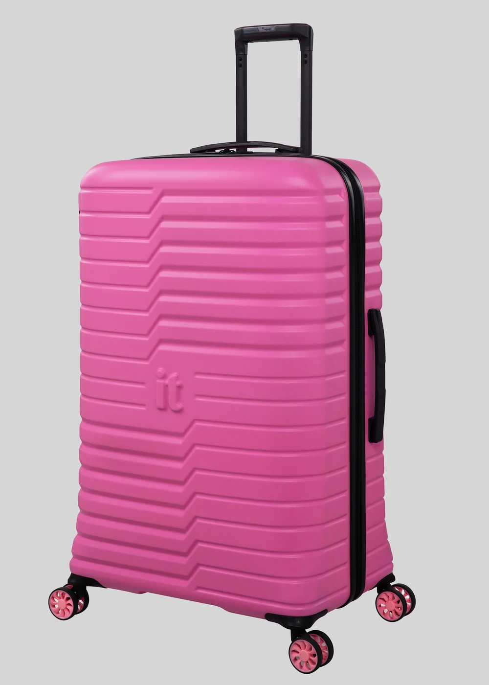 IT Luggage Pink Hard-shell Suitcase - Cabin Image 3