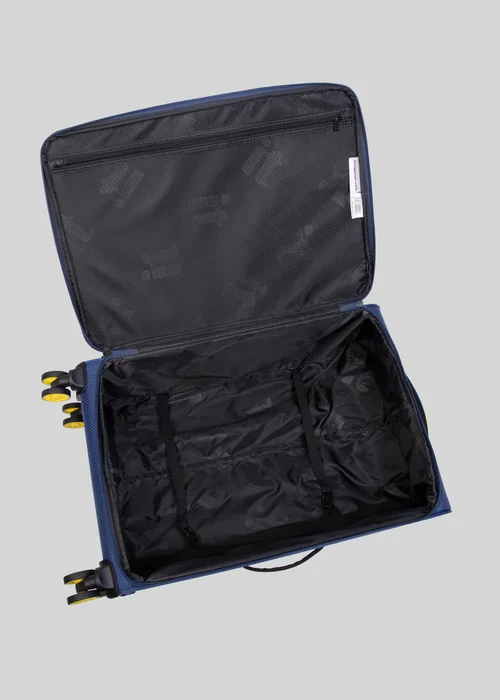 IT Luggage Blue Soft Suitcase - Cabin Image 2