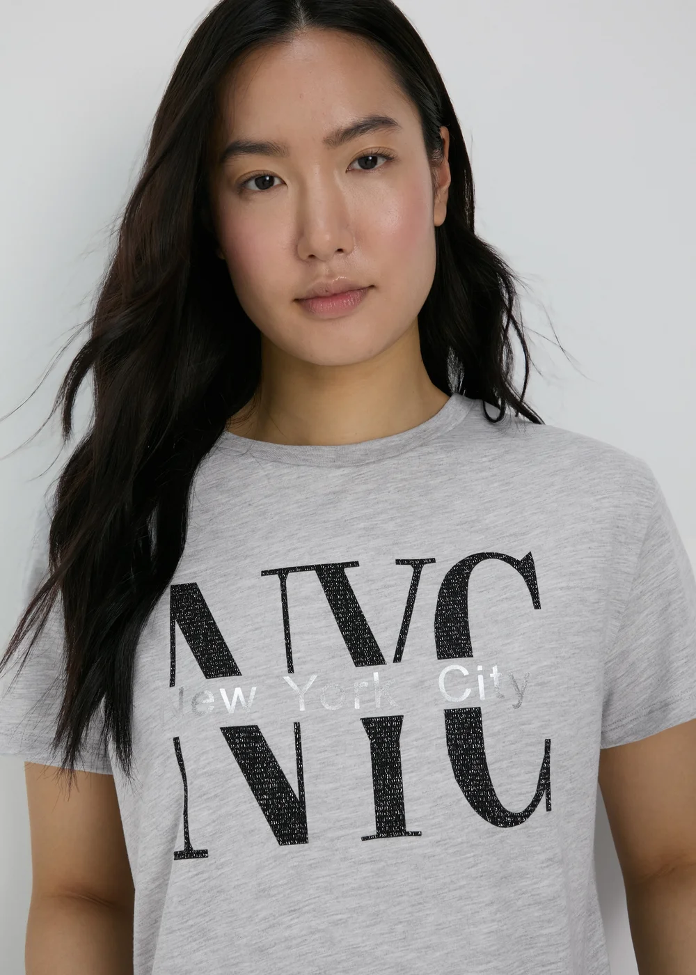 Grey NYC Graphic T-Shirt - 8 Image 3