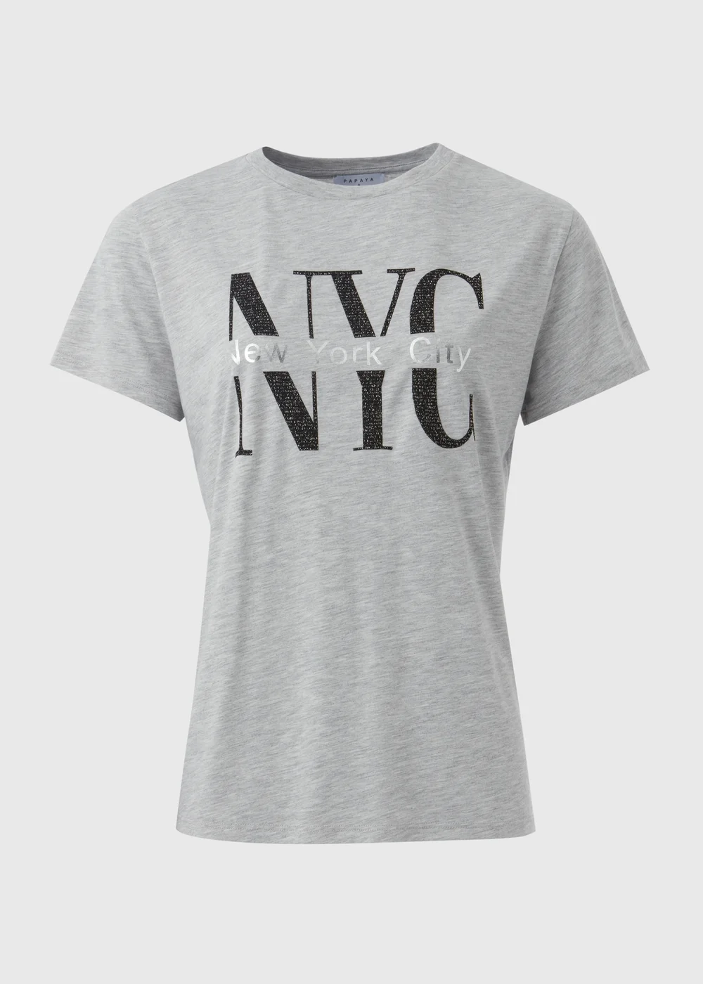 Grey NYC Graphic T-Shirt - 8 Image 5