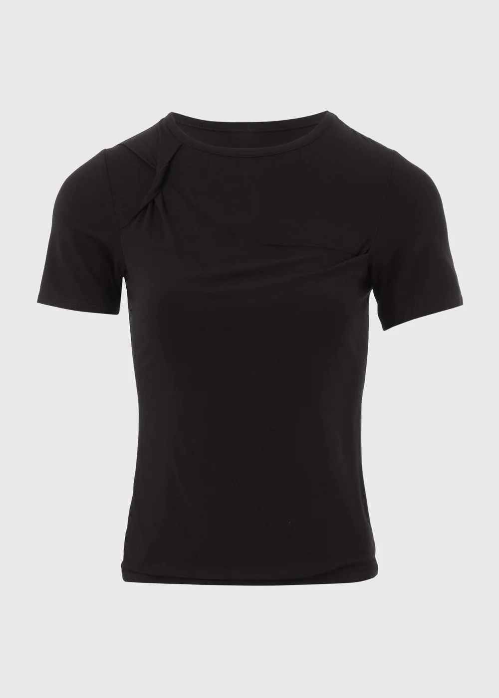 Black Knot Detail Top - Size 8 Image 5