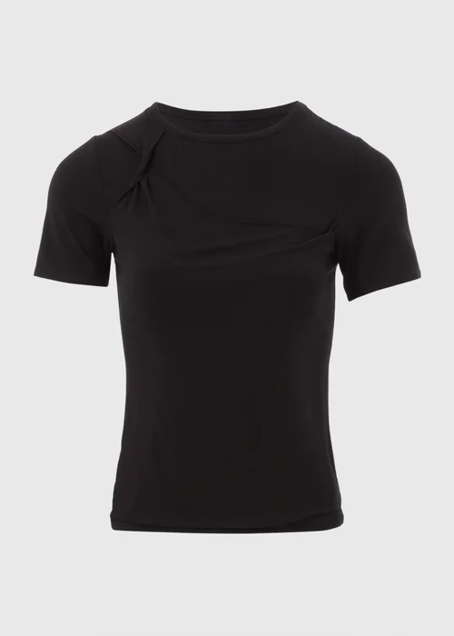 Black Knot Detail Top - Size 8 Image 5