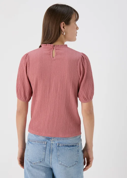 Pink Lace Insert Top - Size 8 Image 2