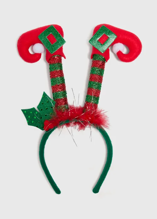 Elf Christmas Headband - One Size Image 1