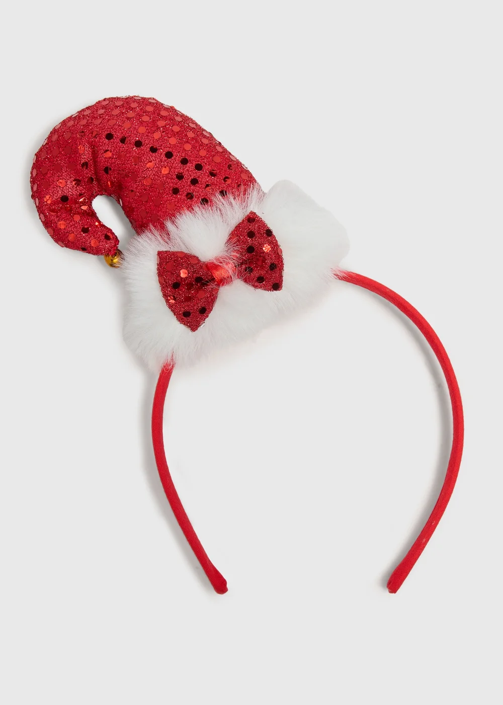 Red Santa Headband - One Size Image 1