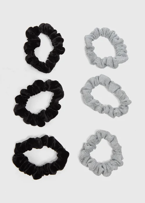 Black Velour Bobbles - One Size Image 1