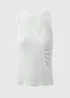 White Textured Vest - Size 8 Image 5