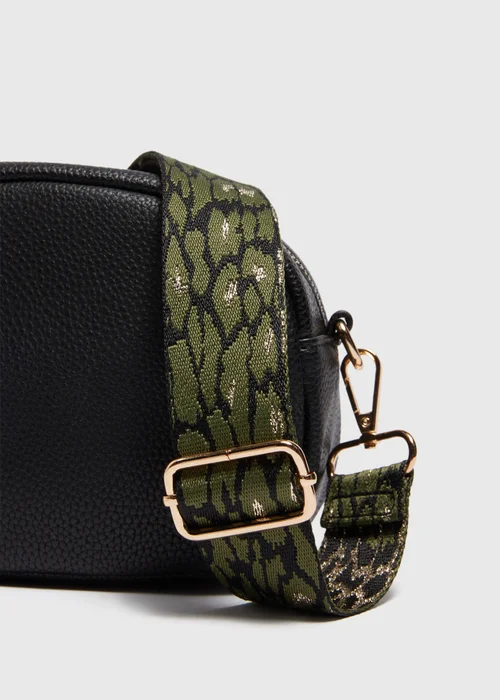 Green Leopard Bag Strap - One Size Image 2