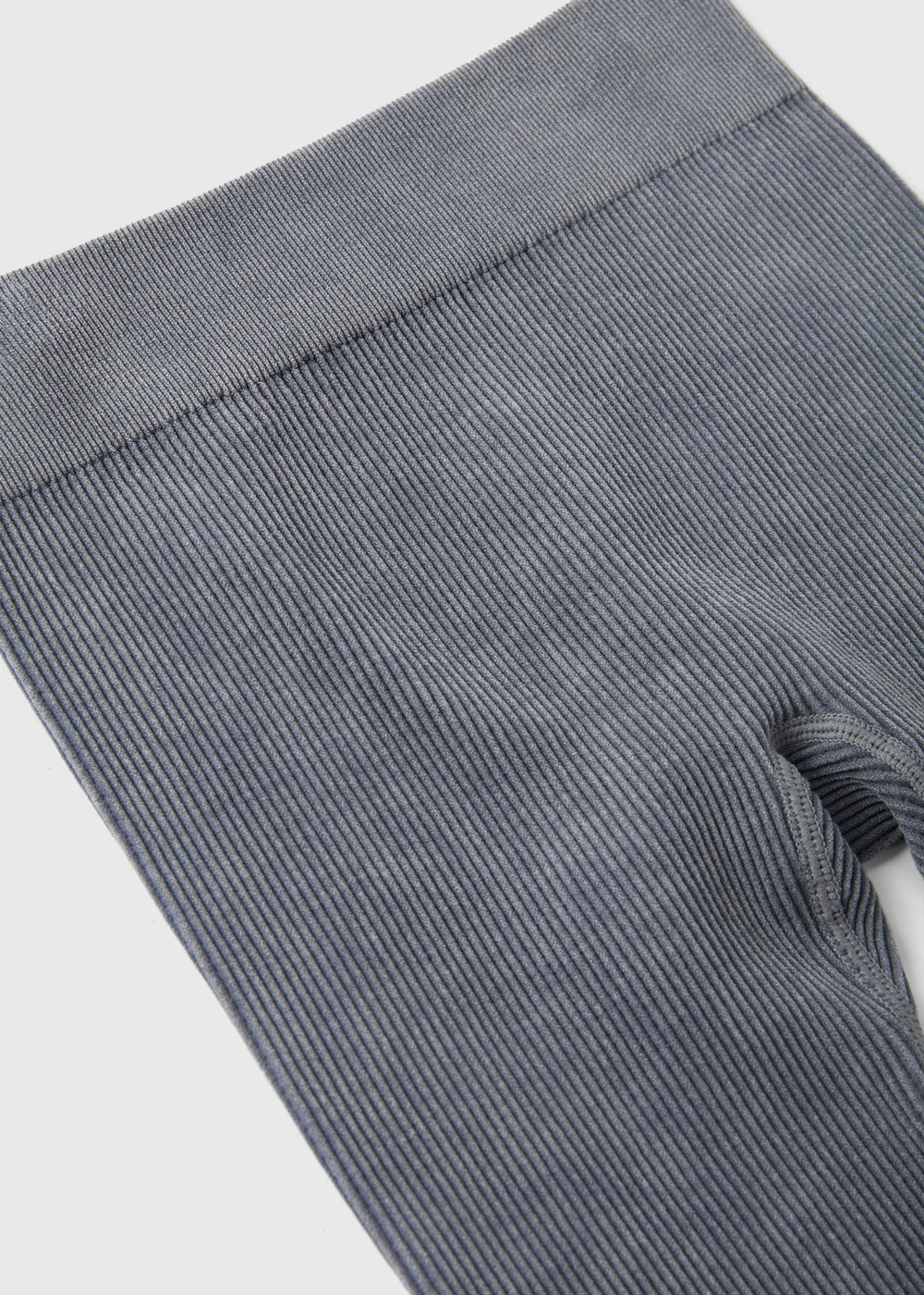 Girls Grey Acid Wash Seamless Leggings (7-15yrs) - M Image 2