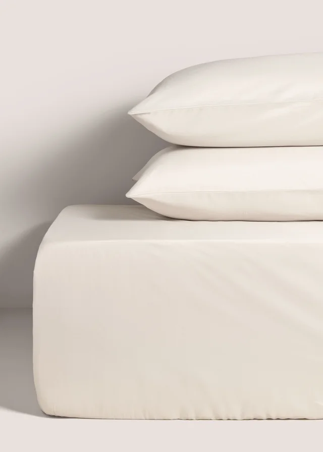 Natural Super Soft Fitted Sheet Bundle