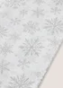Wondrous Snowflake Paper Tablecloth Image 2