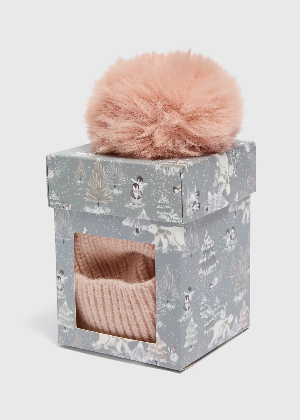 Wondrous Pink Beanie in a Box - One Size Image 1