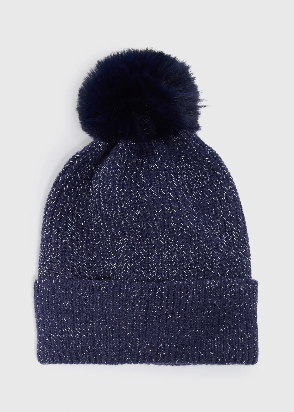 Navy Sparkle Beanie In A Box - One Size Image 2