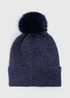 Navy Sparkle Beanie In A Box - One Size Image 2