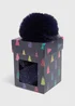 Navy Sparkle Beanie In A Box - One Size Image 1