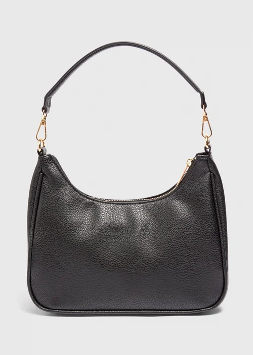 Black Shoulder Bag - One Size Image 3